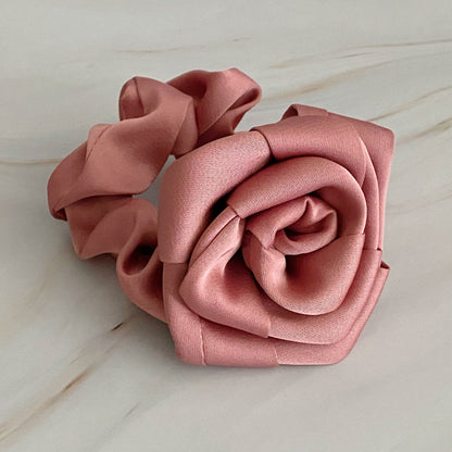 Art of Work Satin Rose Scrunchie